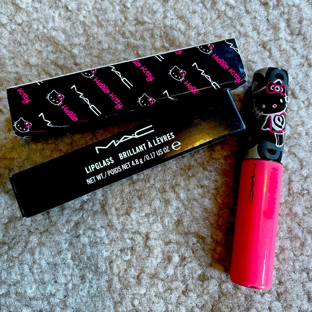BNIB MAC Hello Kitty lip glass